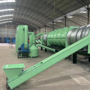 Continuous Biomass Charcoal Production Line