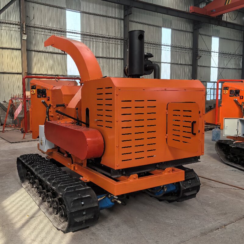 Triturador móvel de esteiras